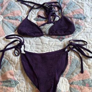 Youswim Zera suit in discontinued color Damson. Stretch 1 size. Like new!